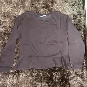 Zara peplum sweater